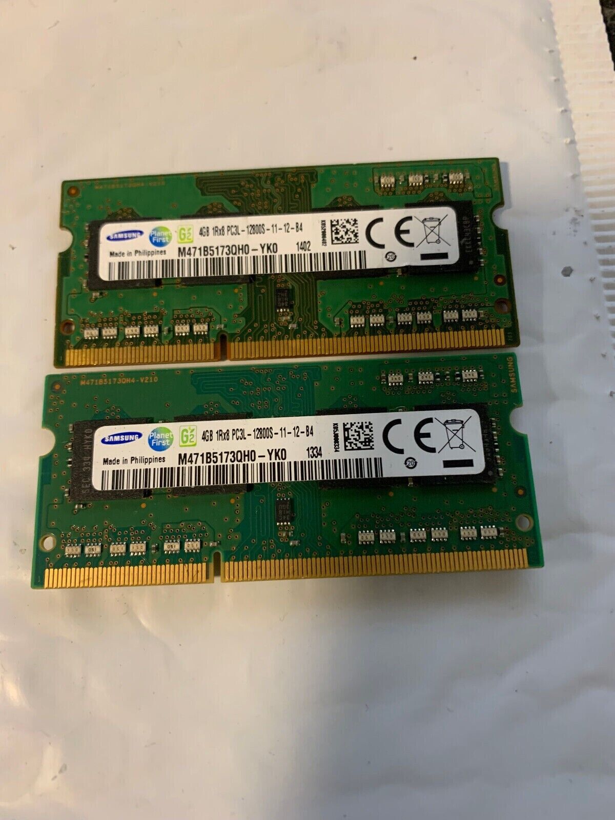 8GB (2x4GB) DDR3L-1600 PC3L-12800 Laptop Notebook RAM Memory Dell HP Lenovo