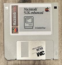 Vintage Apple Macintosh Guided Tour Of Macintosh 512 Enhanced On New 800k Disk picture