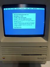 Vintage 800K Microsoft Word 5.0 Macintosh 512ke Plus SE SE-FDHD SE/30 Classic picture