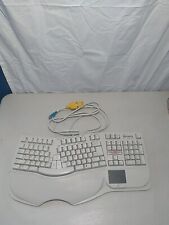 Vintage PC Concepts SK-6000 Ergonomic Keyboard Touchpad 5 Pin PS/2 Serial Port picture