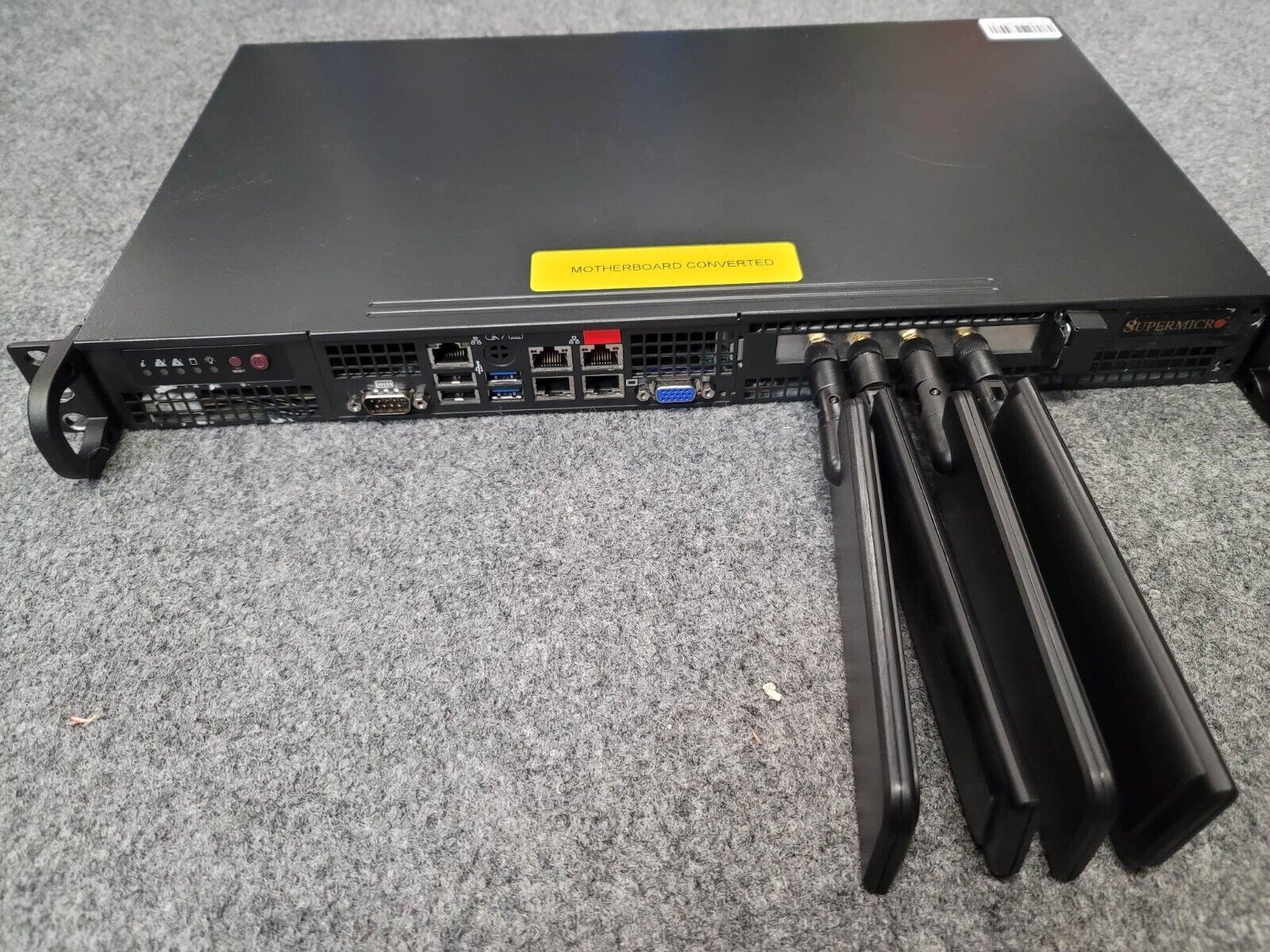 Supermicro 5018A-FTN4 1U Rack Server - Black