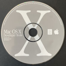 Vintage 2001 Macintosh Mac OS X Version 10.1 Developer Tools Install CD Disc picture
