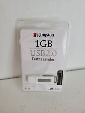 Kingston 1GB USB 2.0 Data Traveler High Speed Flash Drive White  picture