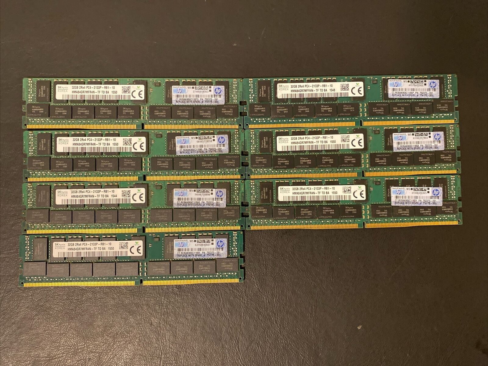 (Lot Of 7) SK Hynix 32GB PC4-2133P Server Memory Ram