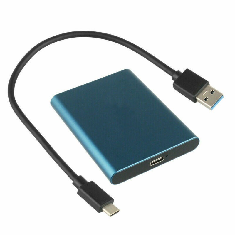 USB 3.1 2TB 4TB 8TB High Speed Solid State Mobile External SSD Hard Drive Disk