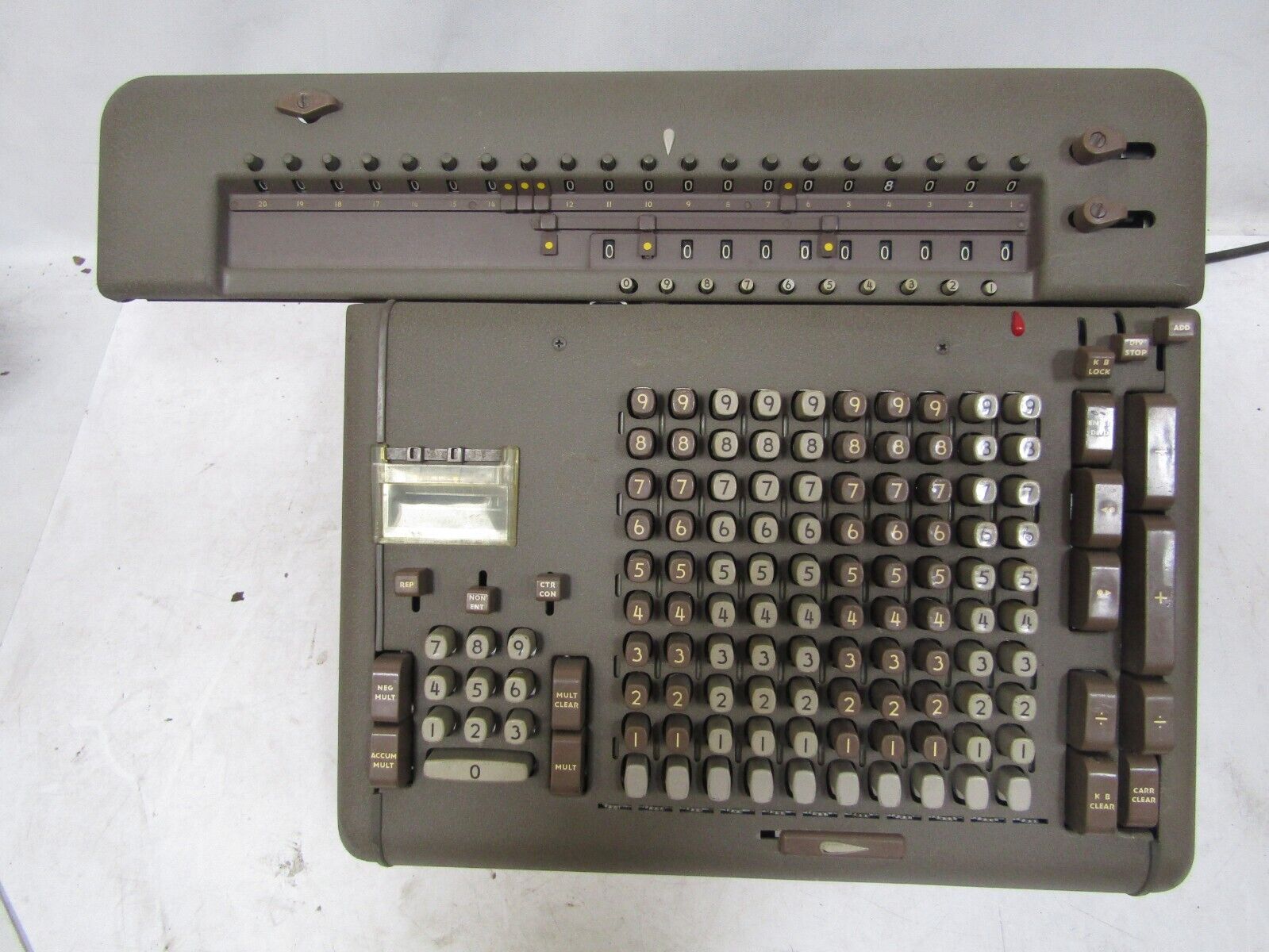 Vintage Rare 1950s Friden STW  10 Electro-Mechanical Calculator