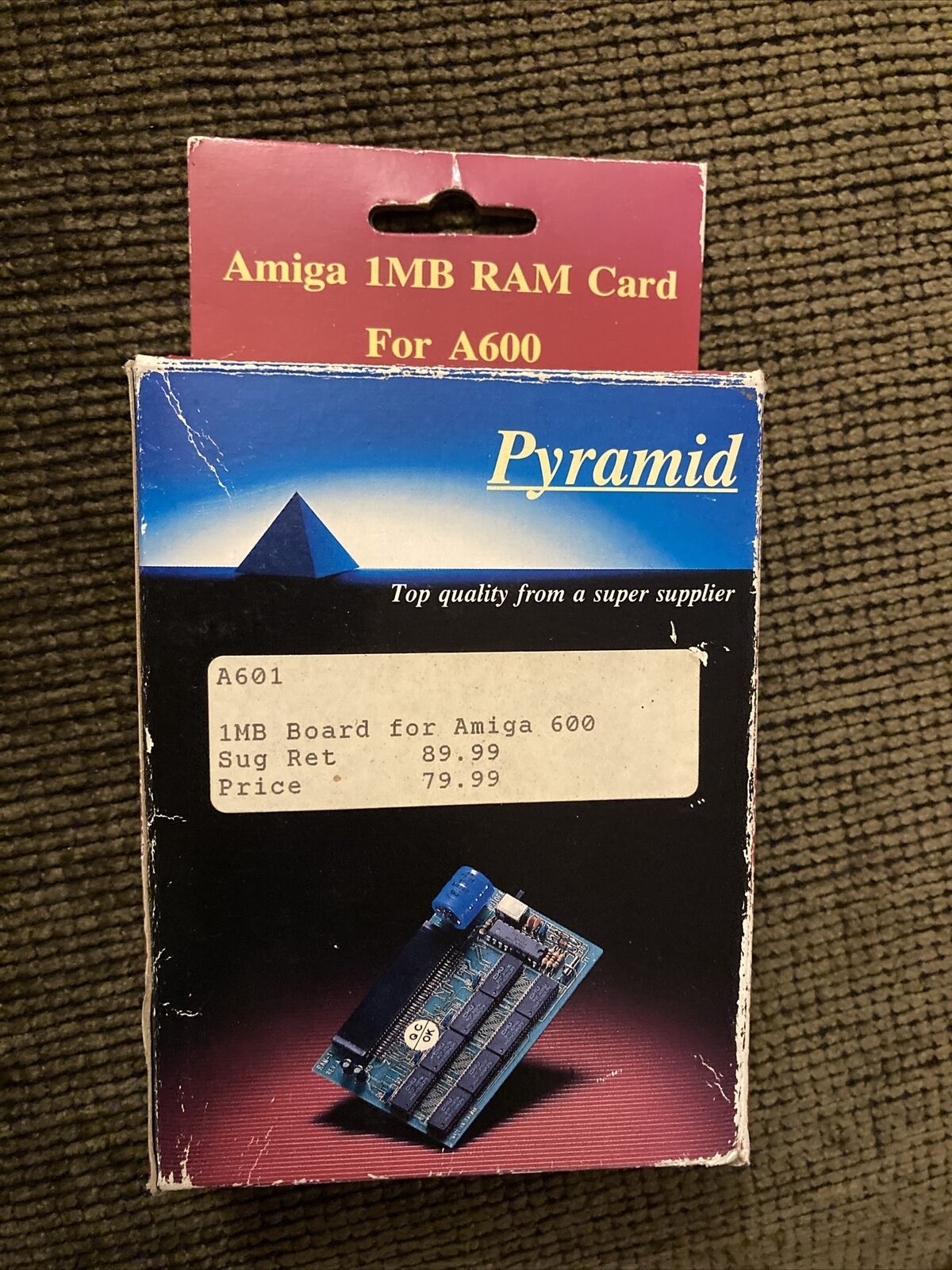 Amiga 1MB RAM Card for A600 - Pyramid