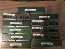 Lot of 11 - RAM  8GB 1Rx8 DDR4 PC4-2400T-UA2-11 Desktop Memory Major Brands picture