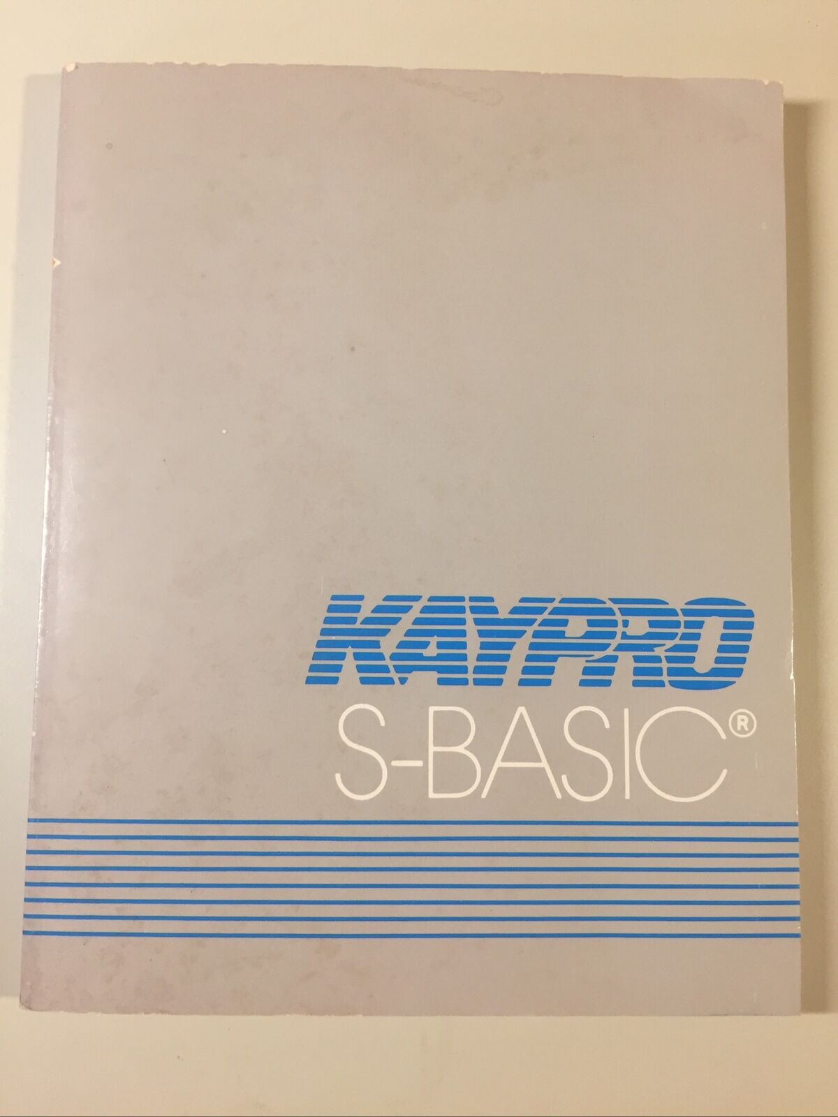 Vintage 1983 KAYPRO S-BASIC Software Manual (NO DISK)