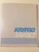 Vintage 1983 KAYPRO S-BASIC Software Manual (NO DISK) picture
