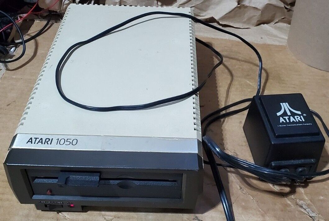Atari 1050 Disk Drive w/Power Supply