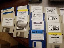 Lot of 38 Atari Productivity Software publishing partner, word perfect and more picture