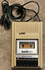 Atari 410 Program Cassette Recorder Clean w/ Cords Untested picture