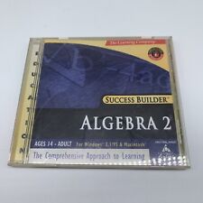 VINTAGE SUCCESS BUILDER : ALGEBRA 2 THE LEARNING COMPANY CD-ROM PC 3.1  & MAC picture