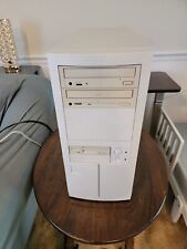 Vintage AMD K6-2 350 Computer Tower 1.44mb Floppy CD-ROM 20GB Hard Drive 64mb  picture