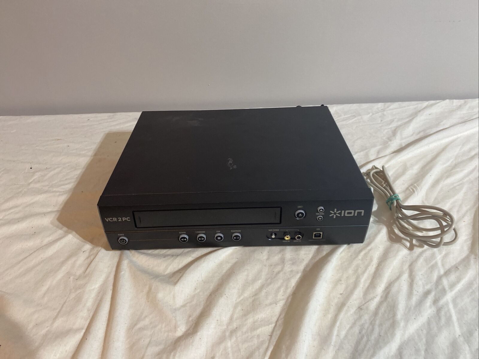 ION VCR 2 PC USB VHS Video to Computer Conversion Digital Video Transfer WORKING