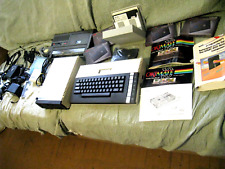 Vintage Lot of Atari 800XL Computer 1050 Floppy Disk Drive & accessories picture