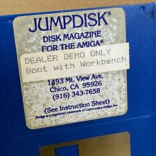 DEALER DEMO DISK --- AMIGA JUMPDISK -- COMMODORE AMIGA Computers 1987 - RARE picture