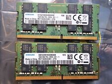 Samsung PC4-21300 PC4 2666V 32GB 2X16GB DDR4 2RX8 2666MHz 260pin Laptop Memory picture