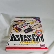Vintage 1997  Swift Platinum Business Card Maker Software Windows PC  picture