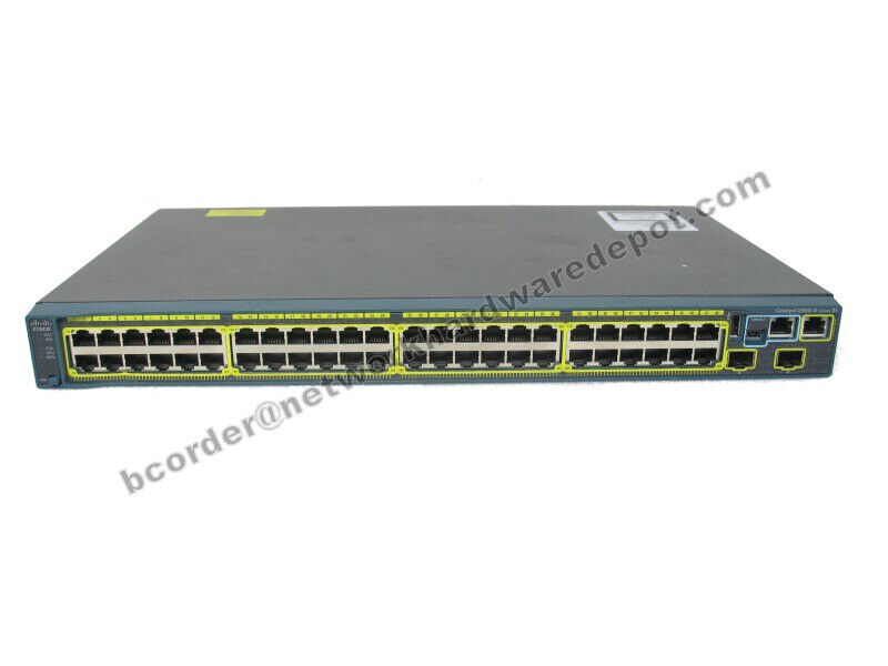 Cisco WS-C2960S-48TS-L 48-Port Gigabit 2960S Catalyst Switch - 1 Year Warranty