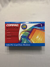 Vintage Compaq Microcom PCMCIA PC Card 56k Fax Modem New in Box picture