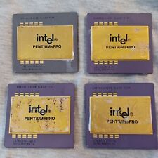 4 Vintage Intel Pentium Pro 200 MHz 512K KB80521EX200 SL22V  picture
