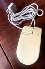 Vintage Microsoft Serial PS/2 Compatible Mouse C3K5K5COMB 2 Button Made in USA picture