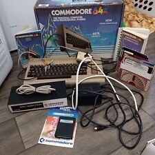 Commodore 64 Mini Gemstick Vic-Switch Chords 2 Cassettes Floppy Disc Books READ picture