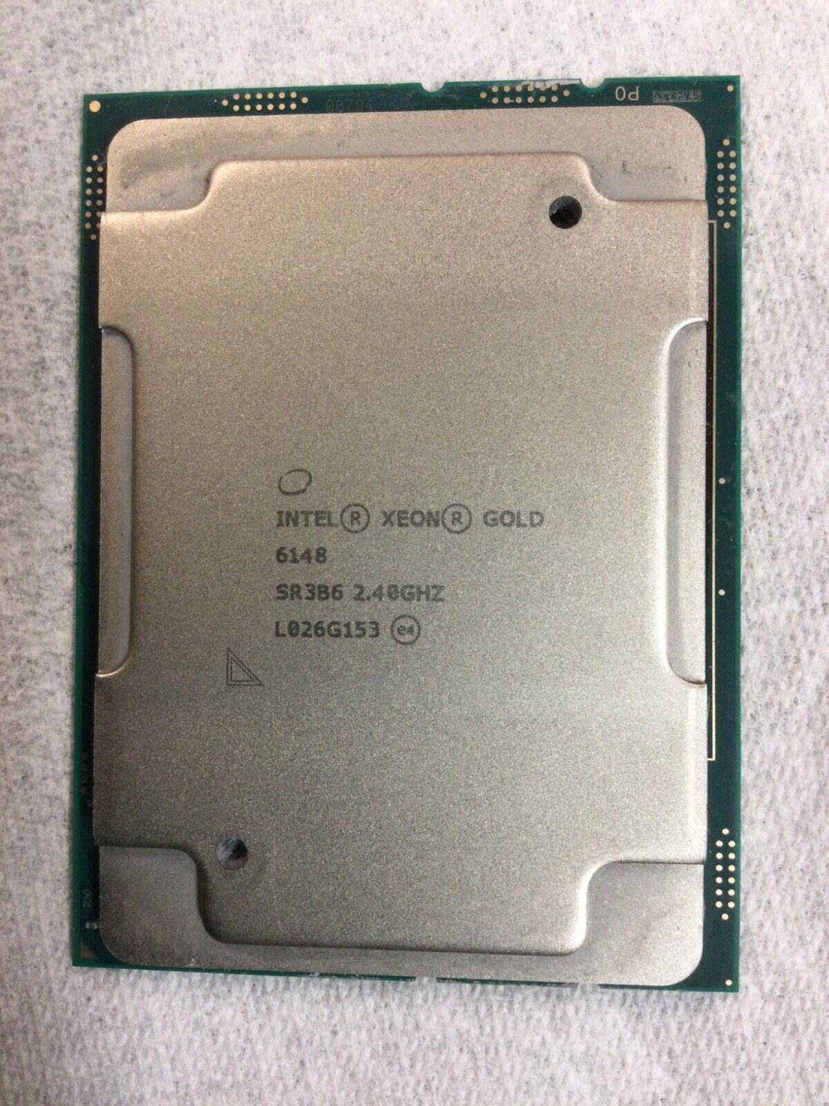 Intel Xeon Gold 6148 2.4 GHz 20 Cores SR3B6 CD8067303406200