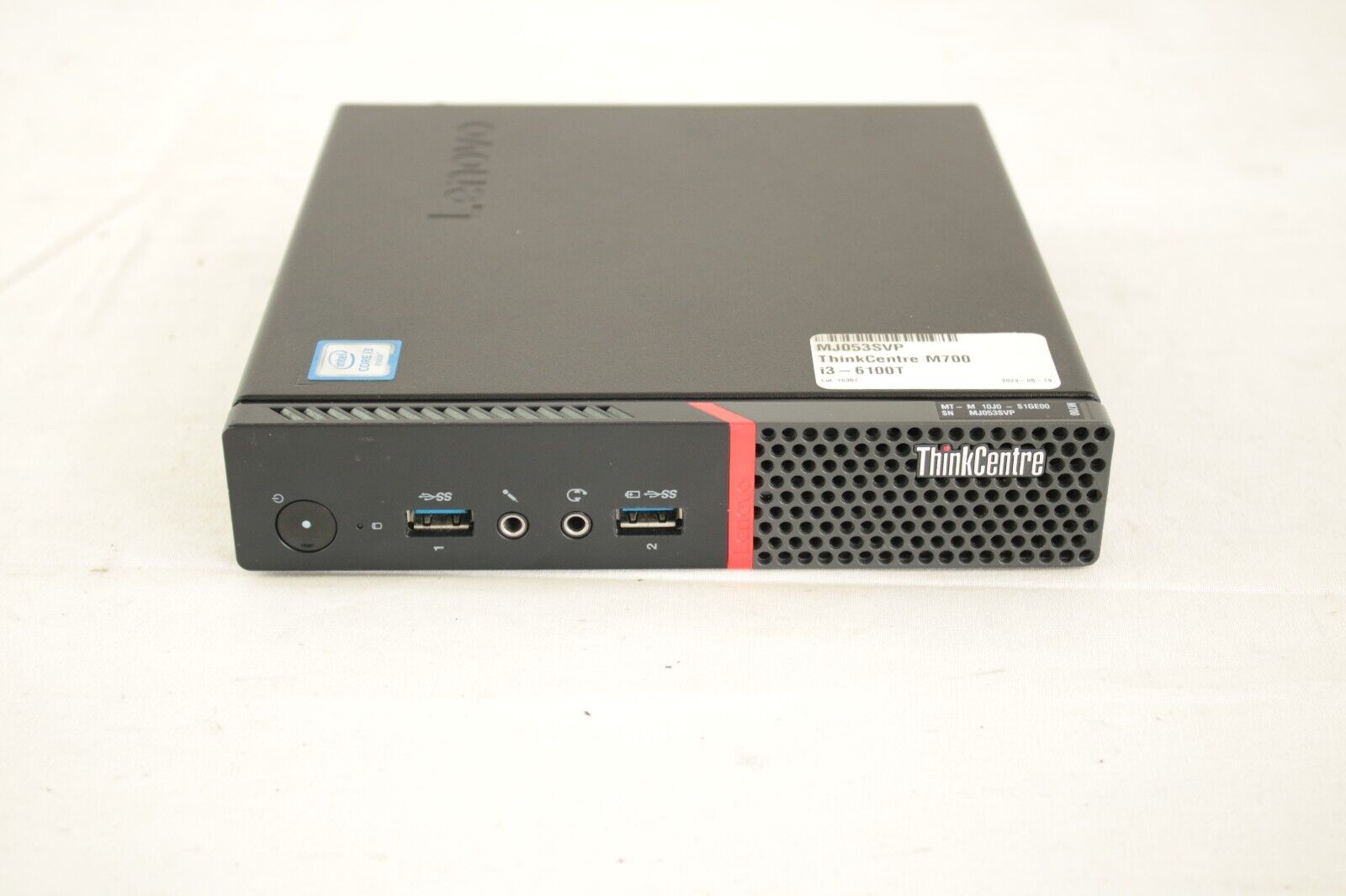 Lenovo ThinkCentre M700 w/ Core i3-6100T CPU @ 3.1GHz - 4GB RAM - No HDD or OS