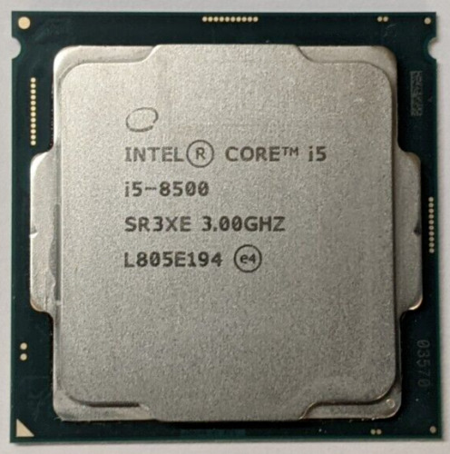 Intel Core i5-8500 3.00GHz SR3XE Socket 1151 6 Core CPU Processor