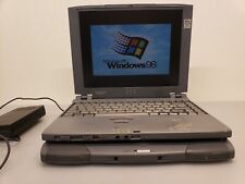 Vintage Toshiba Portege 7000CT Laptop 266MHz Win98-SE w/ Network CD Dock PA2723U picture
