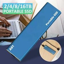 USB 3.1 2TB 8TB 16TB High Speed Solid State Mobile External SSD Hard Drive Disk picture