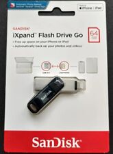 SanDisk iXpand 64GB Flash Drive Go for iPhone/iPad, Lightning - USB 3.0 picture