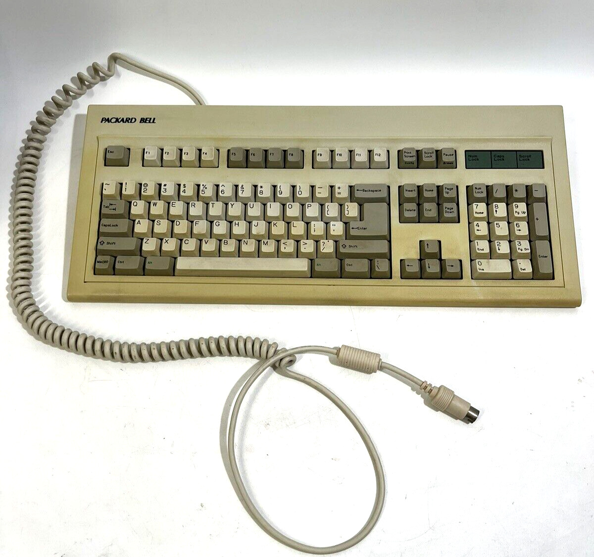 Vintage Packard Bell English Keyboard Keyboard, Model m1us02a-n6