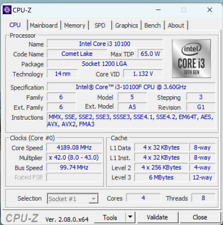 Intel Core i3-10100F Processor (4.3 GHz, 4 Cores, Socket FCLGA1200)  picture