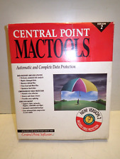 Central Point Mac Tools Deluxe V.2.0 Floppy Data Recovery Software Vintage picture