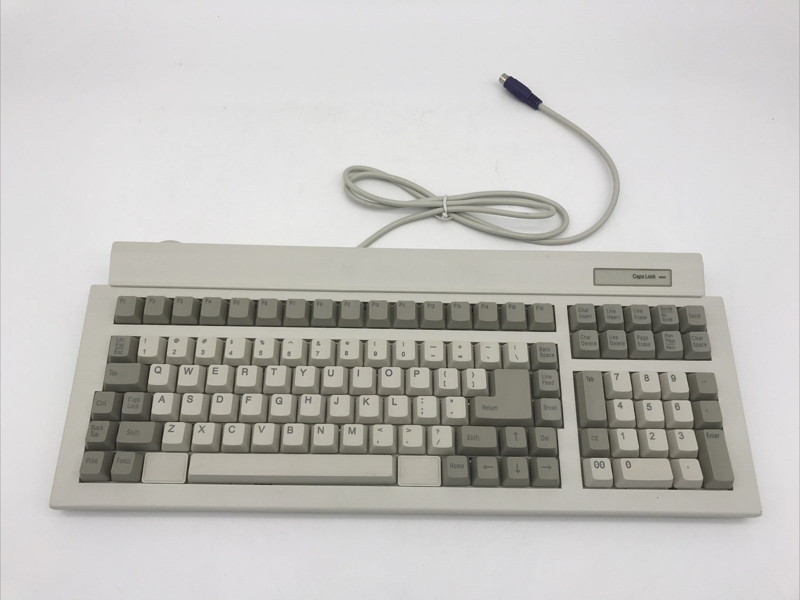 ASCII Keyboard Vintage Wired PS/2 ASCII Terminal Keyboard Computer Keyboard