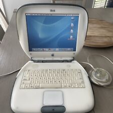 Vintage Apple iBook G3/466 Graphite/ M6411 Clamshell/ 80GB/ 320MB/ CD / Airport picture