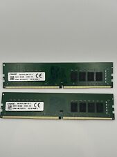 32GB Kingston (2x16GB) 2RX8 PC4-2666V-UB1-11 DDR4 KTP9W1-MIE Desktop Memory RAM picture