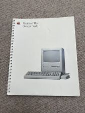 Apple Macintosh Plus Owner’s Guide VTG 1988 Manual picture