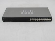 Cisco SG300-20 20-Port POE Gigabit Managed Ethernet Network Switch TESTED picture