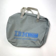 IBM Application Development Institute Gray Vintage Zip Carry Bag Case 13x17 Rare picture
