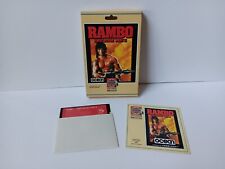 Commodore 64 Rambo First Blood Part 2 Thunder Mountain Tested/Works Box Damage picture