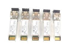 Lot of 5 Cisco DS-SFP-FC8G-SW G4.1 V01 8GB Fibre Channel SFP Transceiver Module picture
