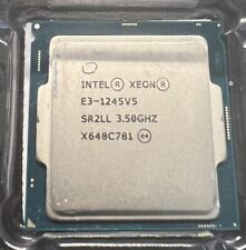 Intel Xeon E3-1245V5 4-cores FCLGA1151 3.50GHz Used picture