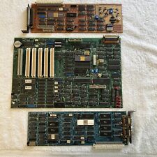 Rare Vintage Gold Chip Computer Motherboard Computer Card picture