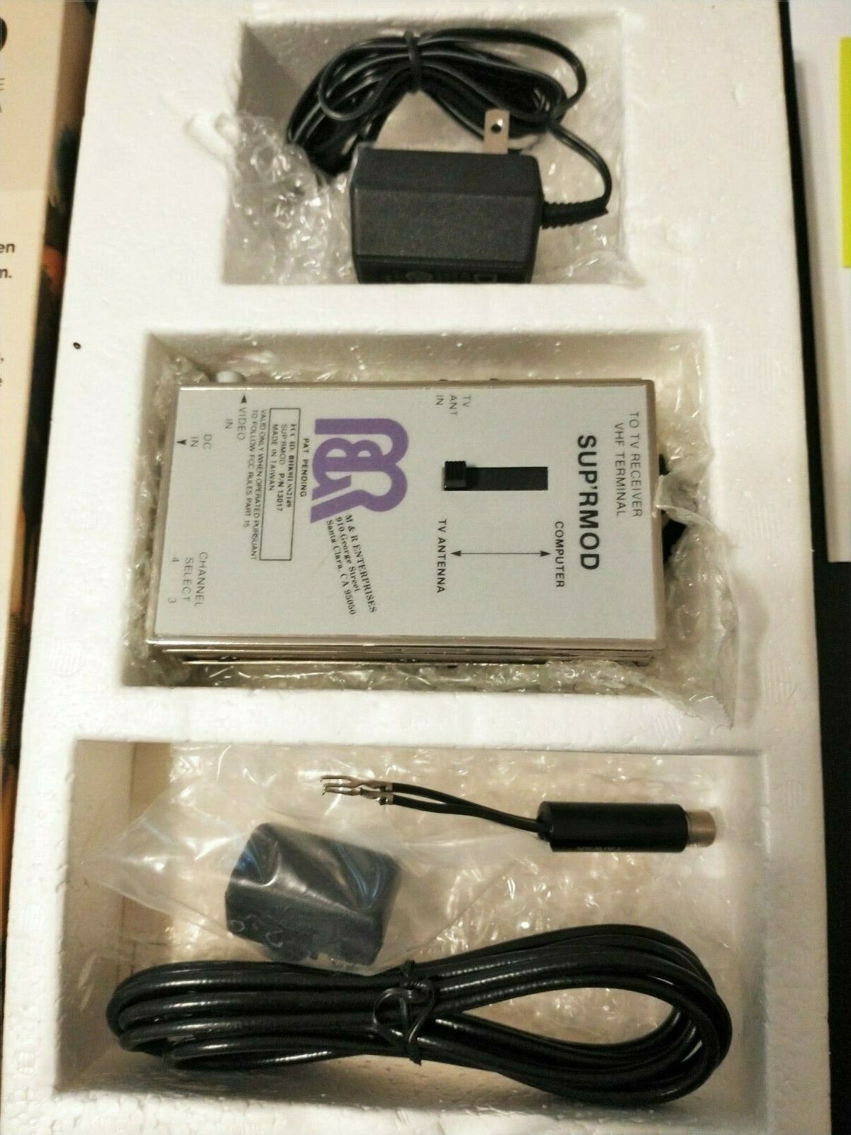 👀⏩ SUP'R MOD VHF Interface for Apple II, Commodore 64, Atari, etc