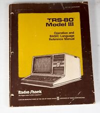 Vintage Radio Shack TRS-80 Model III Operation and BASIC Language Manual ST534B2 picture